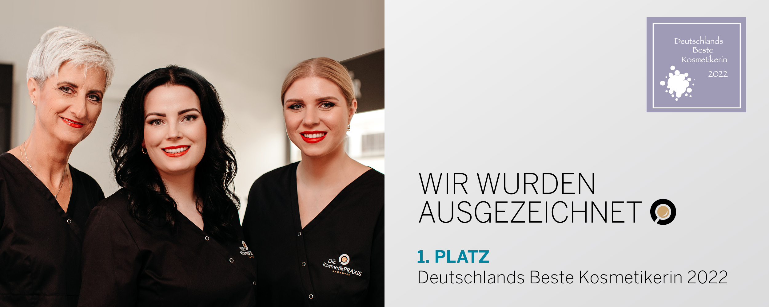 Slider Wir wurden ausgezeichnet