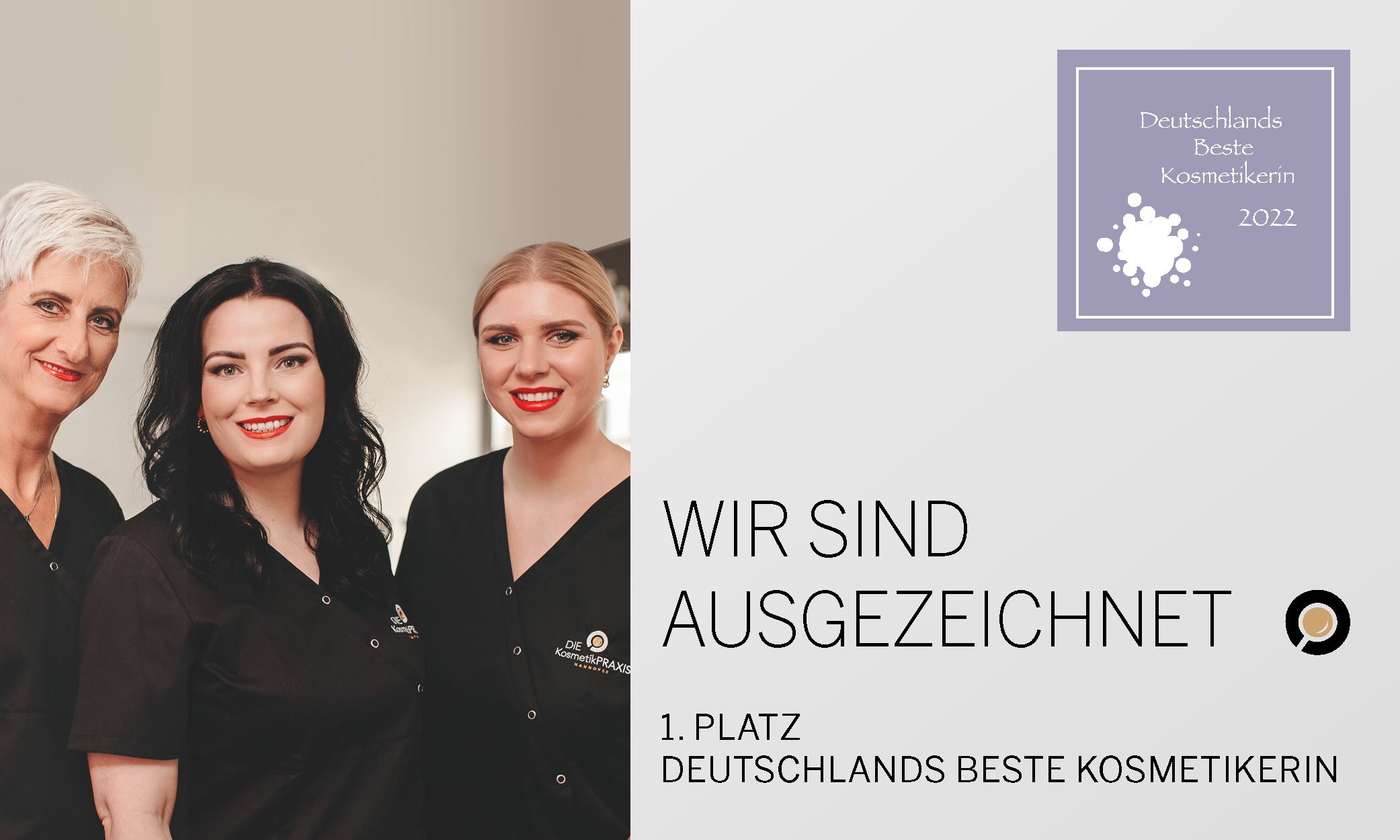 Slider Wir wurden ausgezeichnet